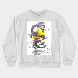 The golden orb Crewneck Sweatshirt